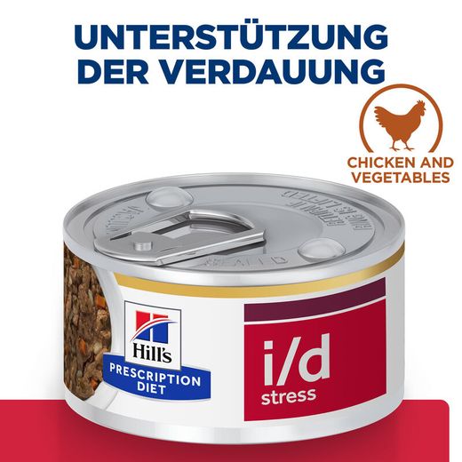 Hills i/d Stress Mini ActivBiome+ Ragout in Dosen für Hunde