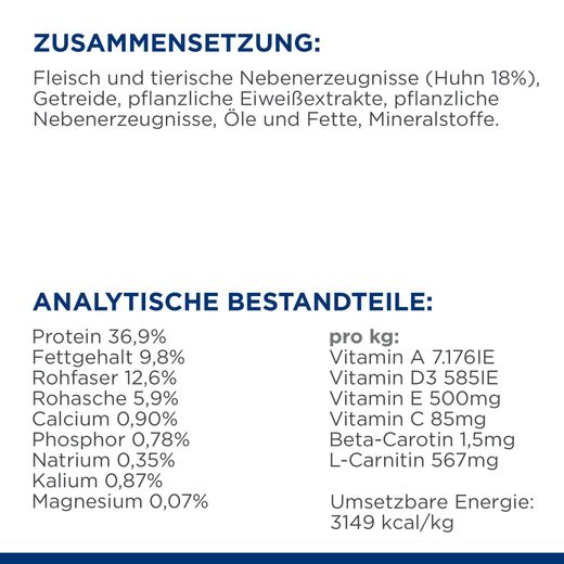 Hills Feline r/d Trockenfutter für Katzen