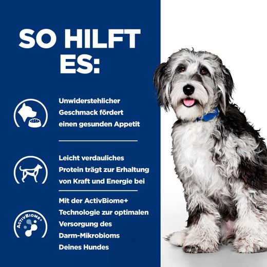 Hills ON-Care Ragout für Hunde mit Huhn und zugefügtem Gemüse