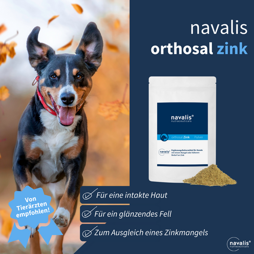 Navalis Orthosal Zink Dog für Hunde