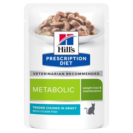 Hills Metabolic Frischebeutel Meeresfisch Katzenfutter