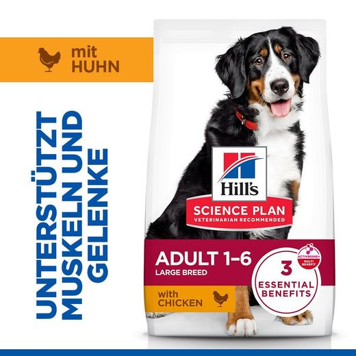 Hills Science Plan Canine Adult Large Breed Hund Trockenfutter