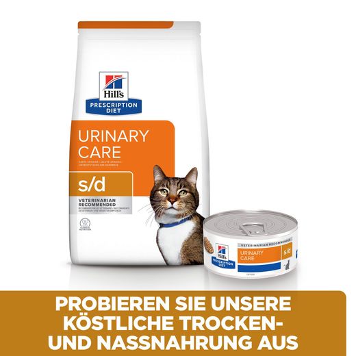 Hills s/d Katze Urinary Care Trockenfutter für Katzen