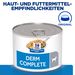 Hills Derm Complete Hundefutter in kleinen Dosen
