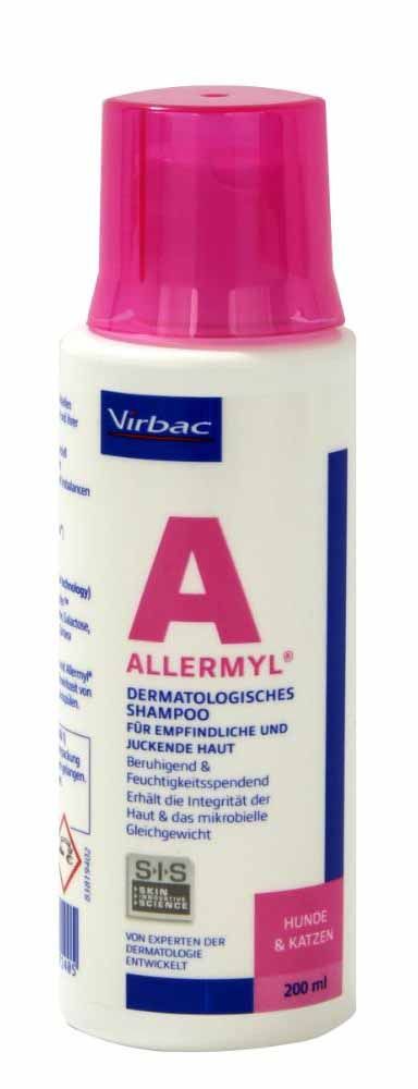 Virbac Allermyl Shampoo Hund + Katze mit allergischer Haut