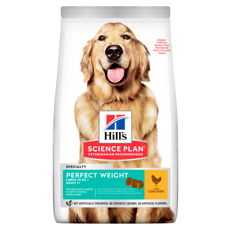 Hills Science Plan Canine Adult Perfect Weight Large Breed Trockenfutter