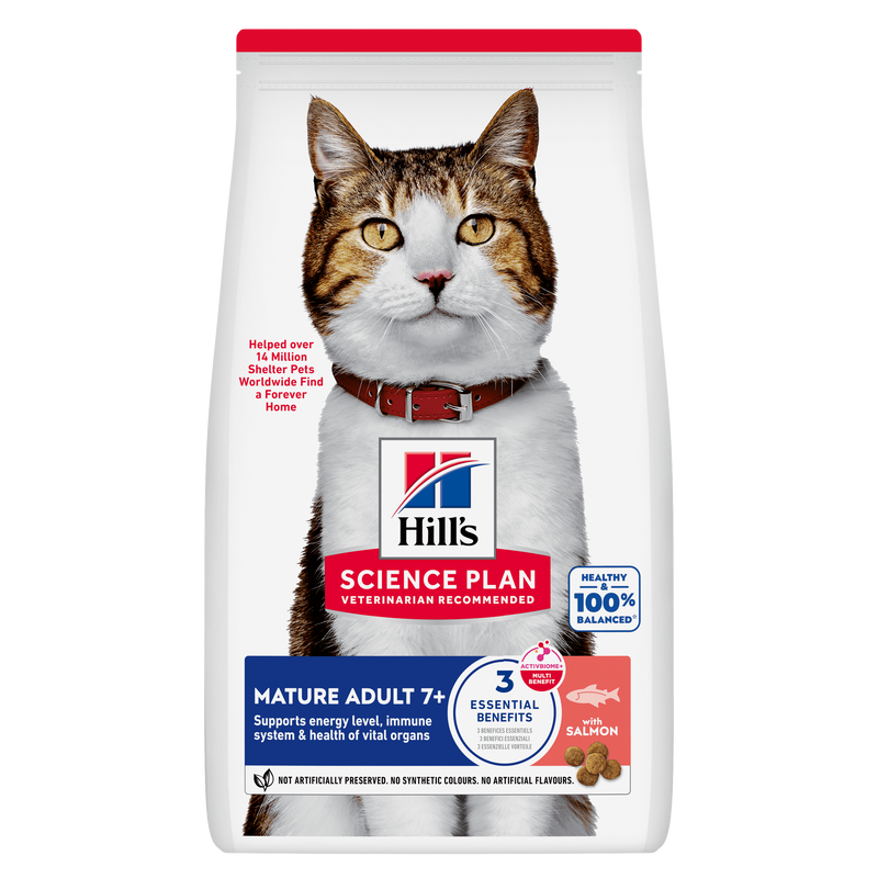 Hills Science Plan Feline Mature Adult 7+ Trockenfutter für Katzen