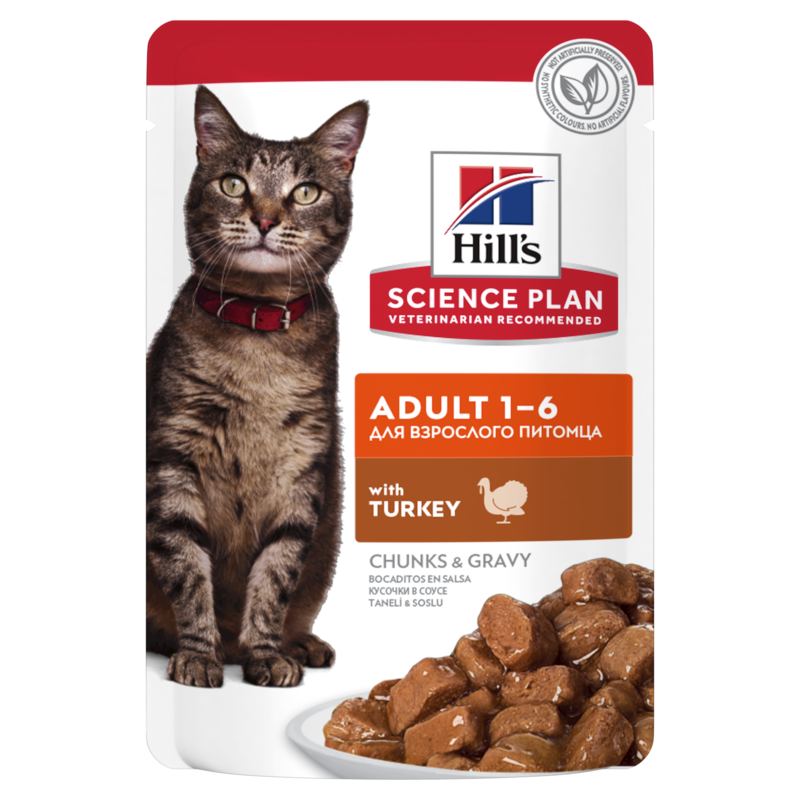 Hills Science Plan Feline Adult Truthahn Frischebeutel für Katzen