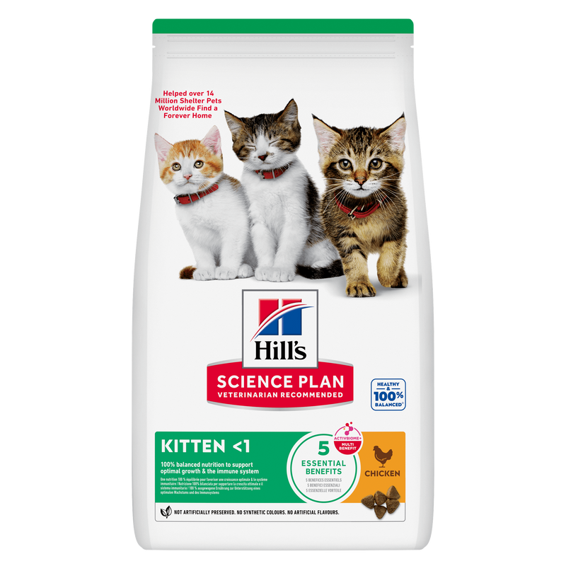 Hills Science Plan Kitten Trockenfutter mit Huhn