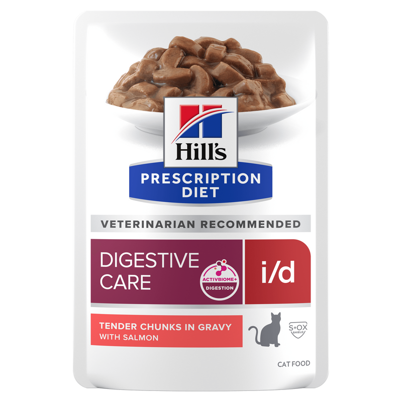 Hills i/d mit ActivBiome+ Lachs Frischebeutel für Katzen