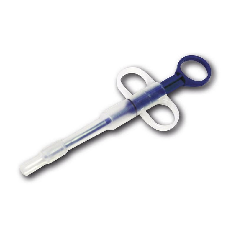 Tabletten-Eingeber mit flexibler Gummispritze