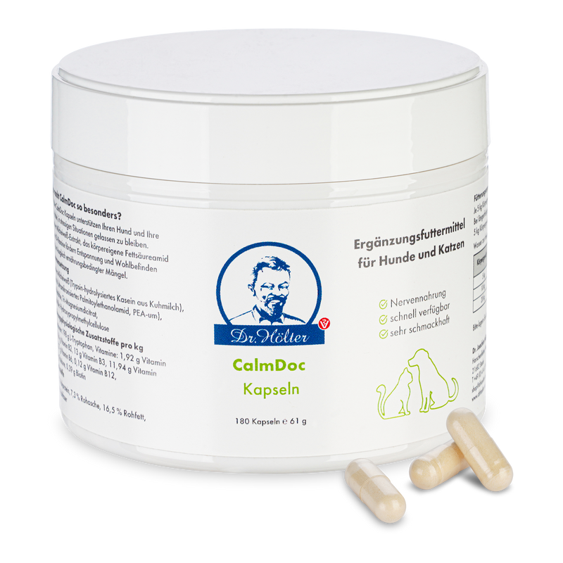 Dr. Hölter CalmDoc Nervennahrung für Hund und Katze Dr. Hölter CalmDoc Nervennahrung für Hund und Katze