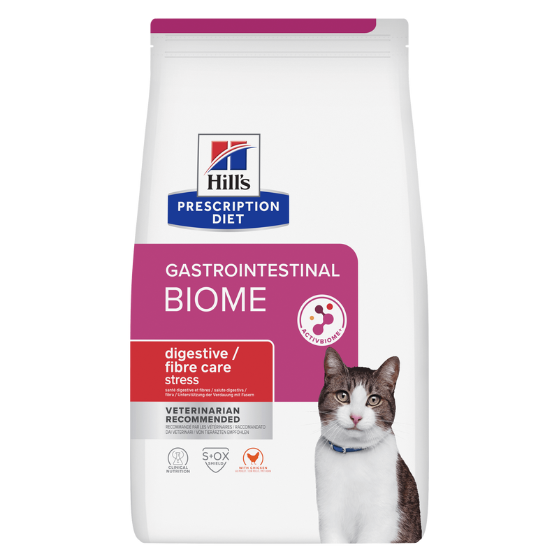 Hills Prescription Diet Gastrointestinal Biome Stress Trockenfutter für Katzen