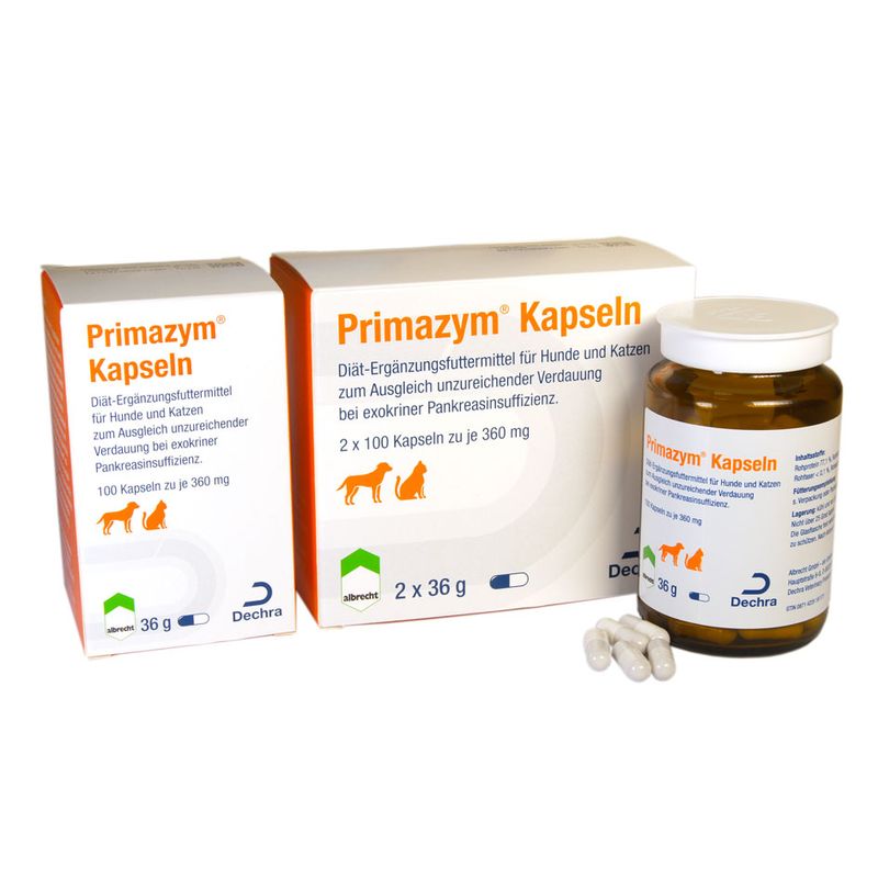 Dechra/Albrecht Primazym für Hunde und Katzen