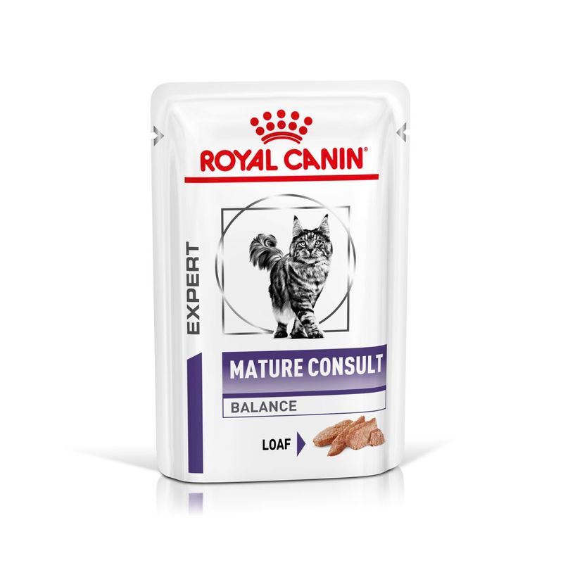 Royal Canin Mature Consult Balance Mousse Frischebeutel für Katzen
