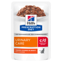 Hills Feline c/d Multicare Stress Huhn Frischebeutel für Katzen